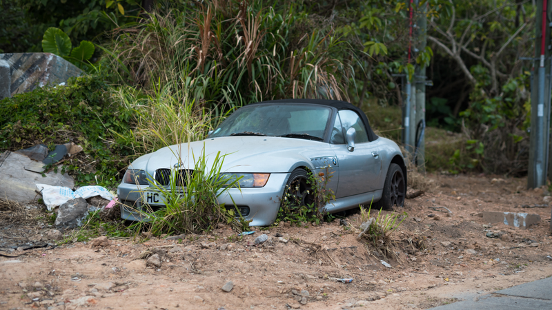 Someone forgot where they parked their Z3